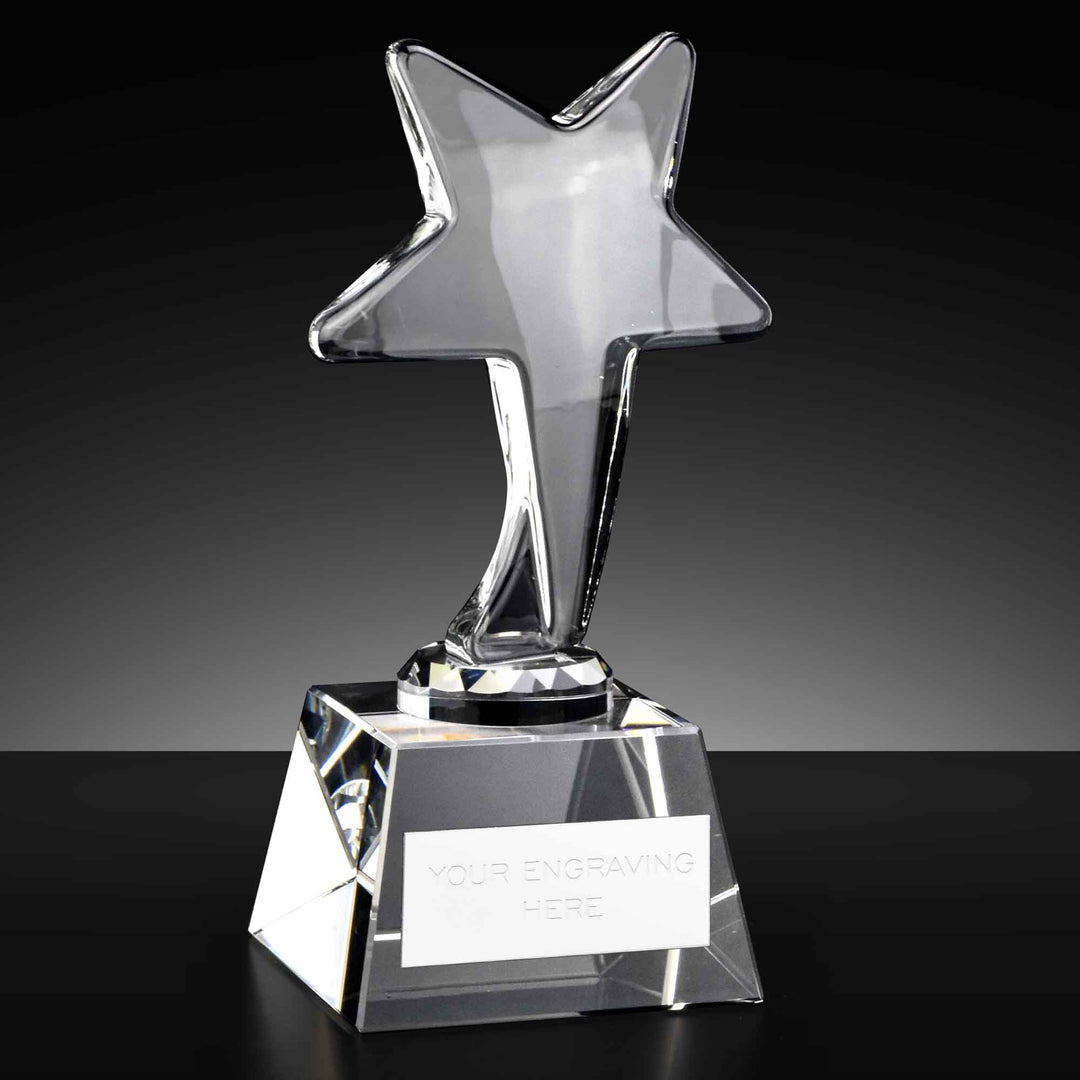 KK003 - Ice Star Crystal Glass Award (2 Sizes)