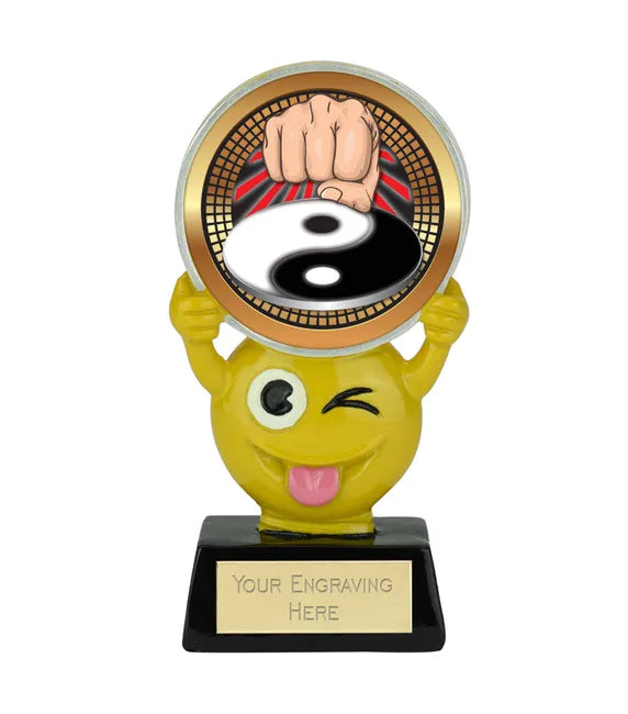 Novelty Emoji Martial Arts Generic Trophy