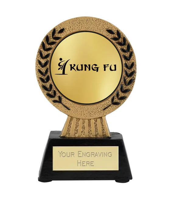 Gold Laurel Hero Martial Arts Kung Fu Award