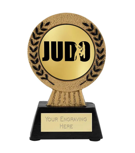 Skip to the beginning of the images gallery Gold Laurel Hero Martial Arts Judo Award
