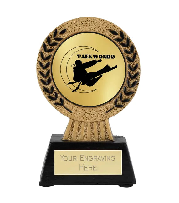 Gold Laurel Hero Martial Arts Taekwondo Award