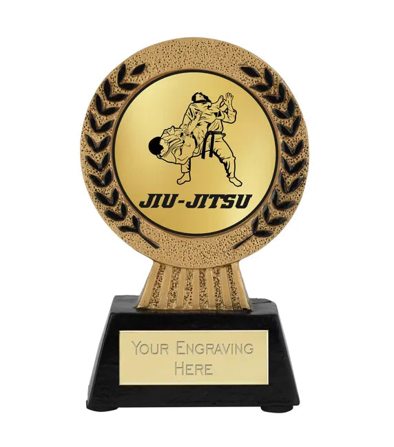 Gold Laurel Hero Martial Art Jiu-Jitsu Male Award