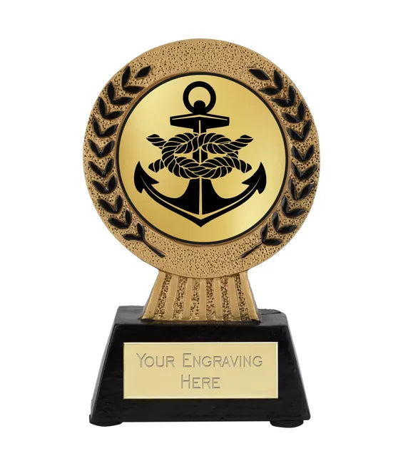 Gold Laurel Hero Sailing Anchor Award