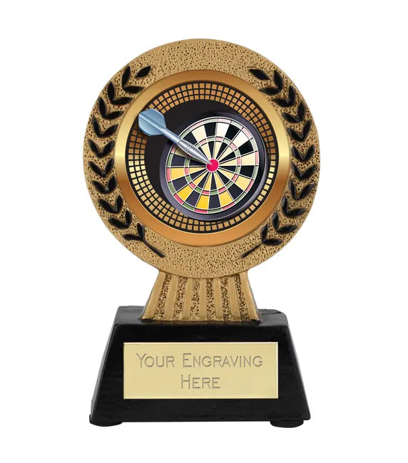 Gold Laurel Hero Darts Award