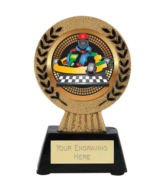 Gold Laurel Hero Motorsport Go Kart Award