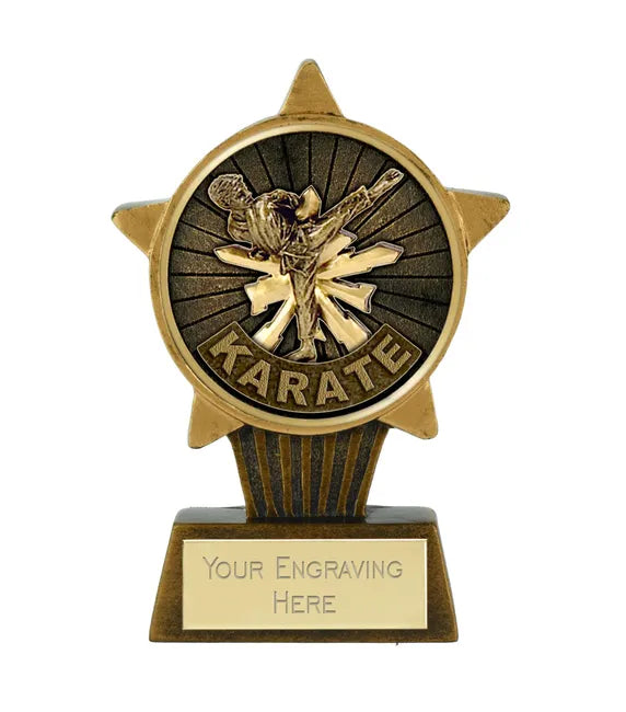 Mini Star Martial Arts Karate Trophy