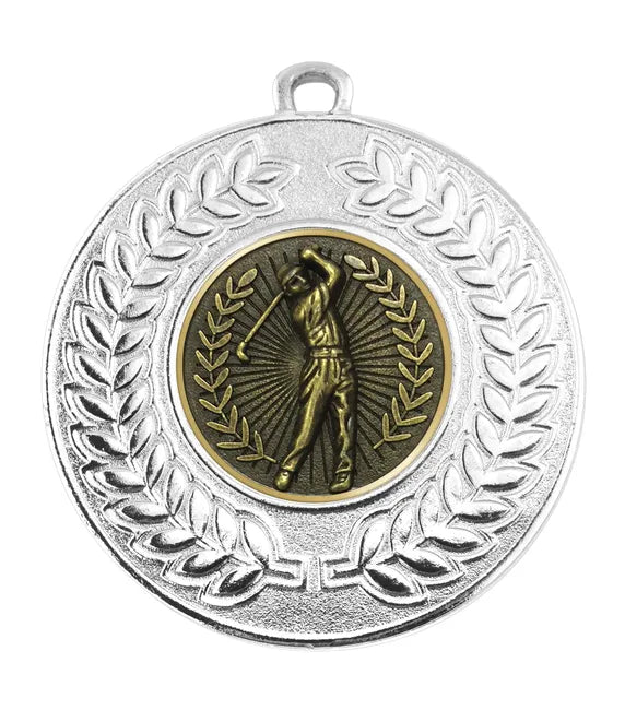 Silver VF Contour Golf Longest Drive Ball Medal