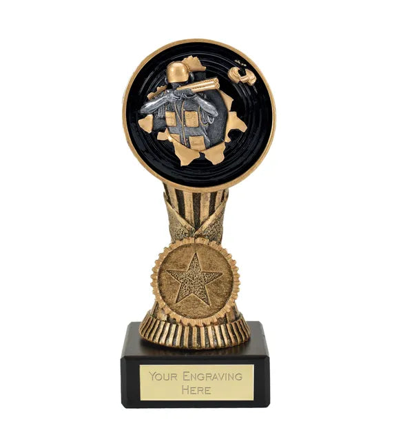 FT187M-V303B - Clay Pigeon Shooting Orb Centre Holder Award (13cm)