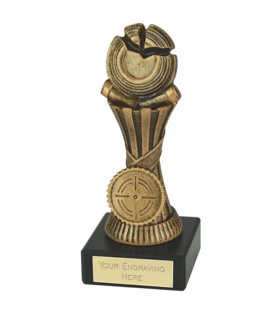 FT189M - Orb Clay Shooting Award on a Marble Base (13cm)