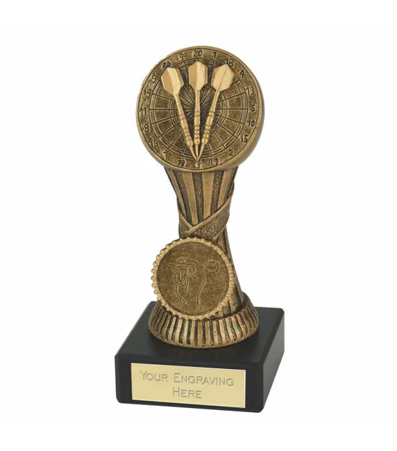 Orb Darts Award on a Marble Base