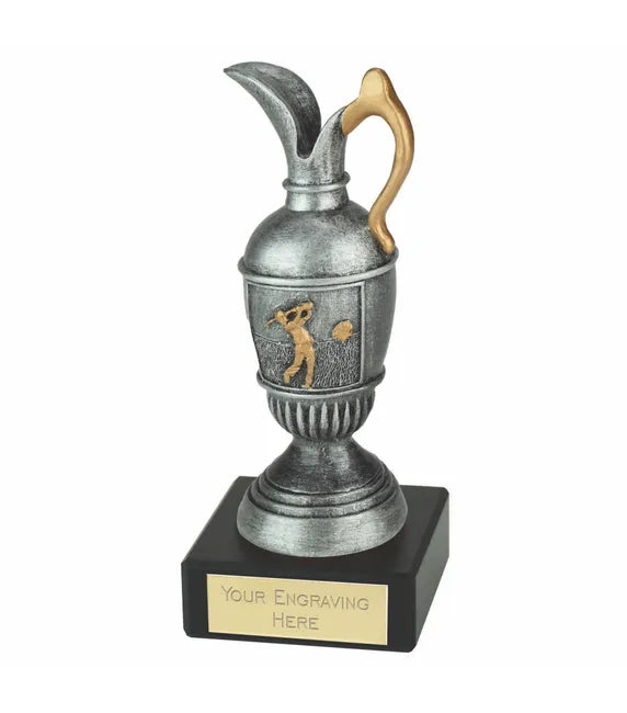 Orb Claret Jug Award on a Marble Base
