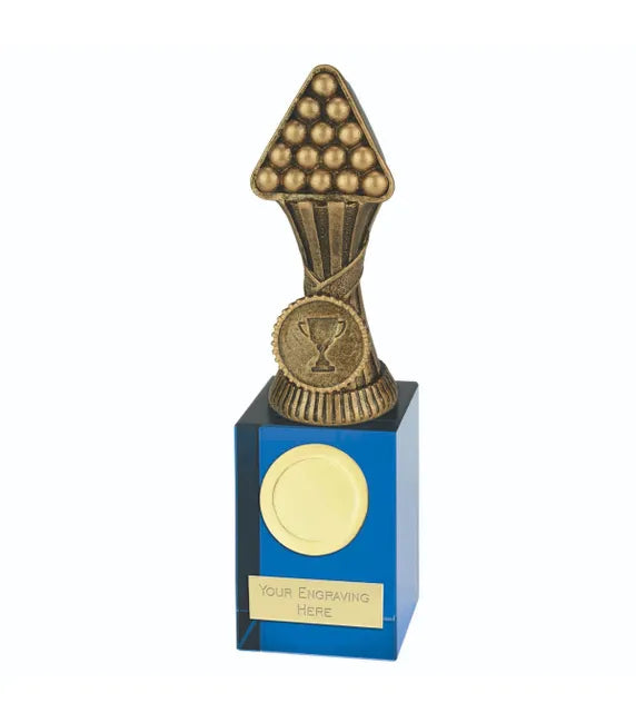 Orb Pool Award on a Blue Crystal Merit Base