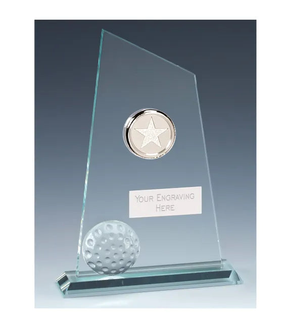 KM087 - Mount Glass Golf Trophy (3 Sizes)