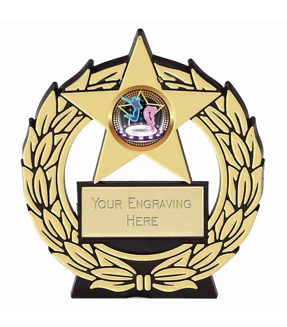 PP102G-V054A - Megastar Dance Generic Plaque (11.5cm)