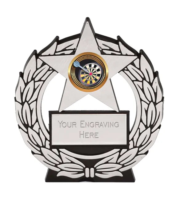 PP102S-V014A - Darts Star Plaque Award