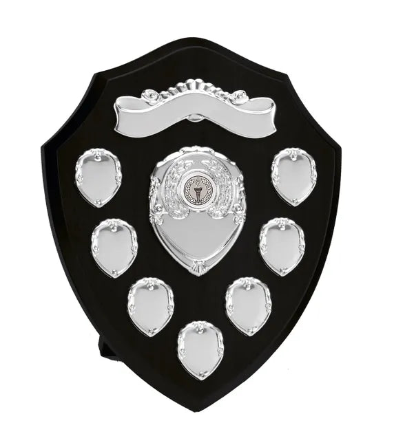 W281.30C -  Triumph Black & Silver Annual Shield 10"