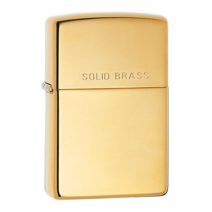 Classic high polish brass Zippo lighter