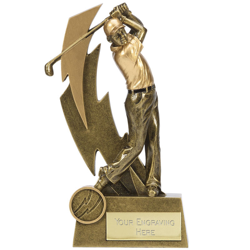 Gold Flash Golf Trophy