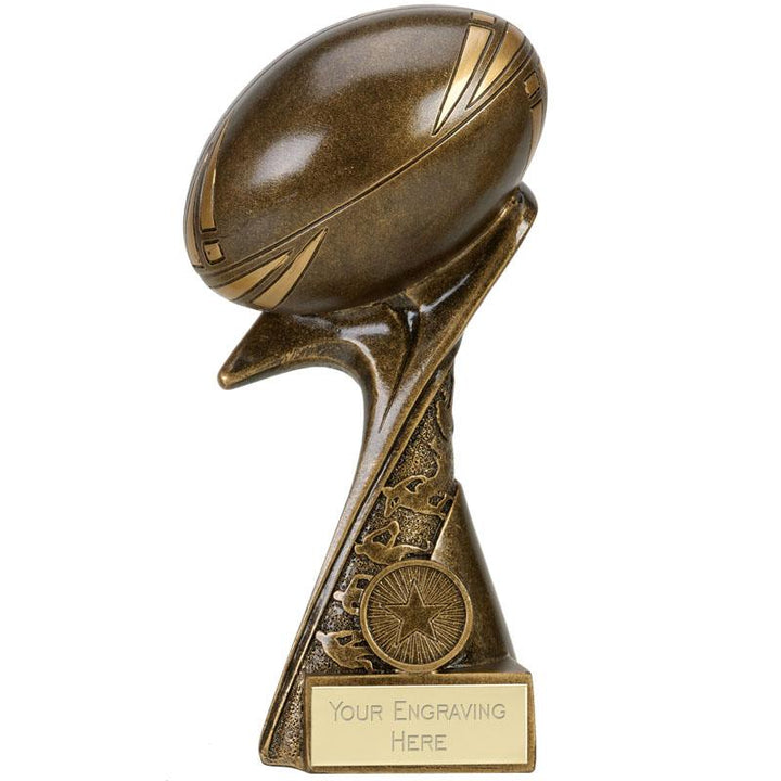 A4018E - Wave Rugby Trophy (25.5cm)