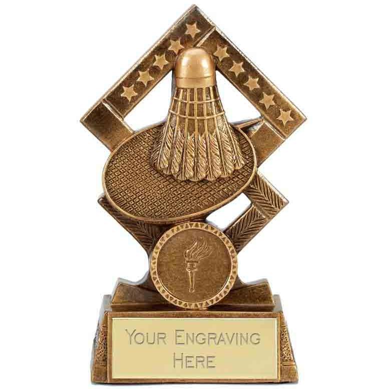 A4140 - Cube Badminton Trophy