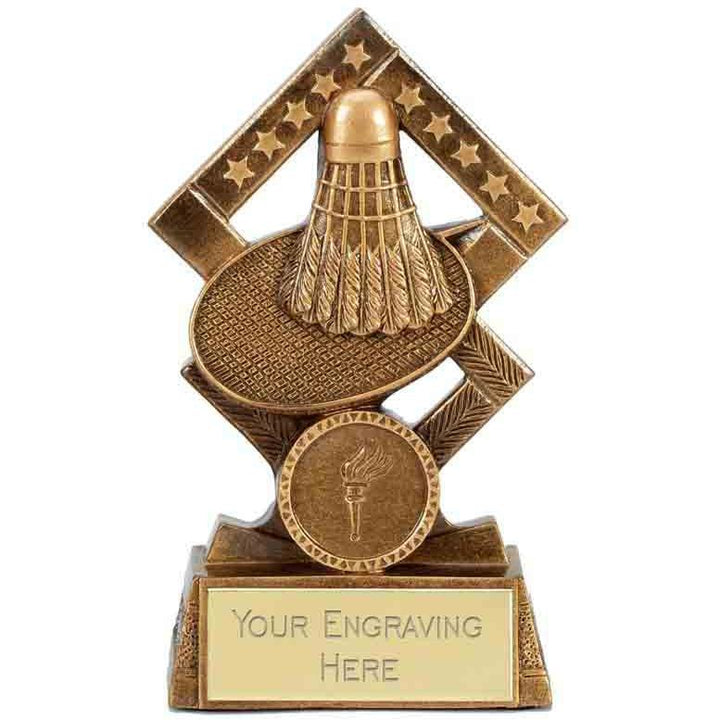 A4140 - Cube Badminton Trophy