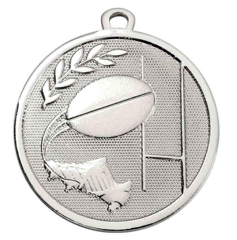 AM1033.02 - Silver Galaxy Rugby Medal