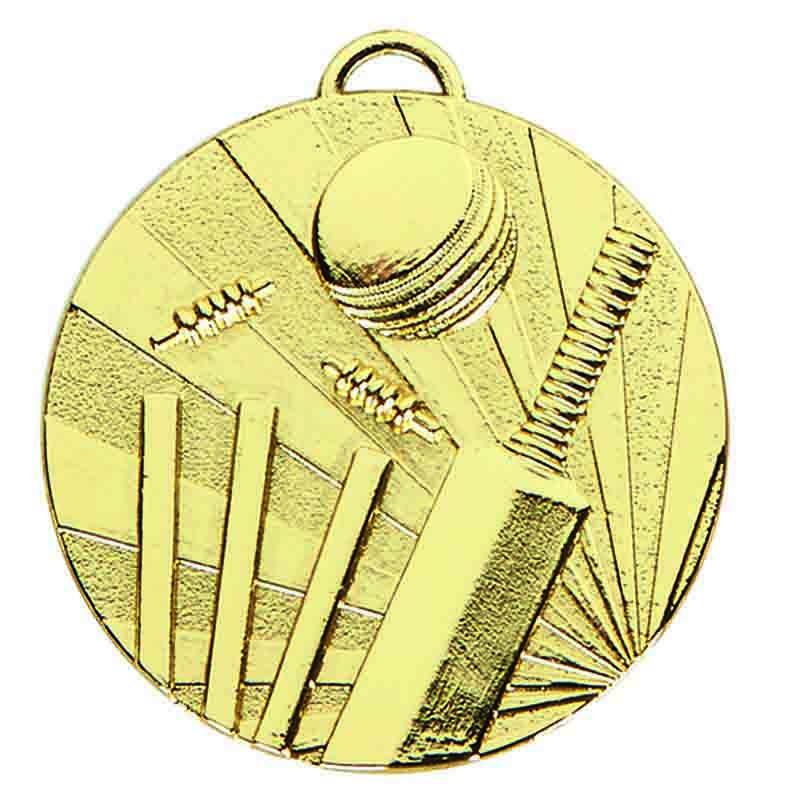 Gold Target Cricket Medal