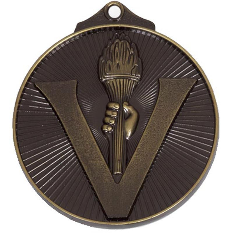 Bronze Horizon Victory Torch Medal