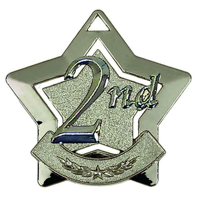 AM712 - Mini Star Silver 2nd Medal
