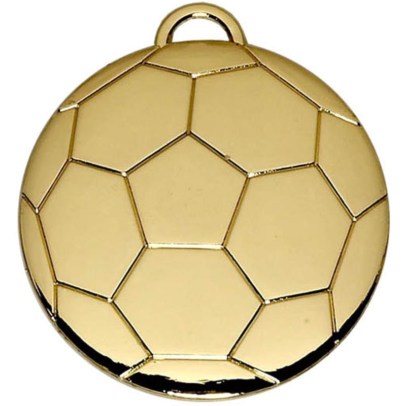 Gold Football Medal