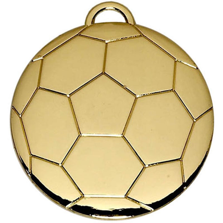 Gold Football Medal 