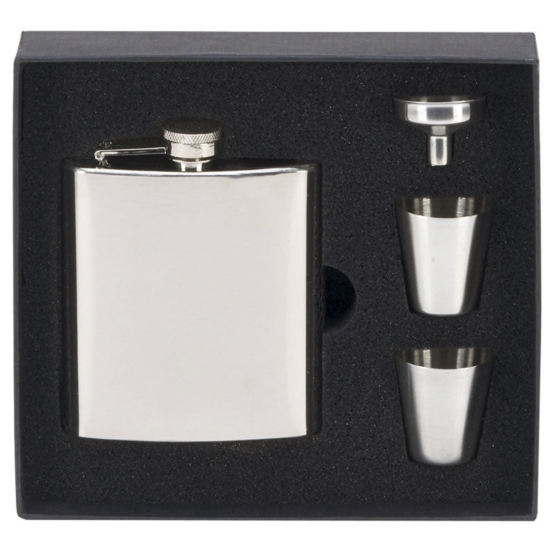 6oz Stainless Steel Hip Flask