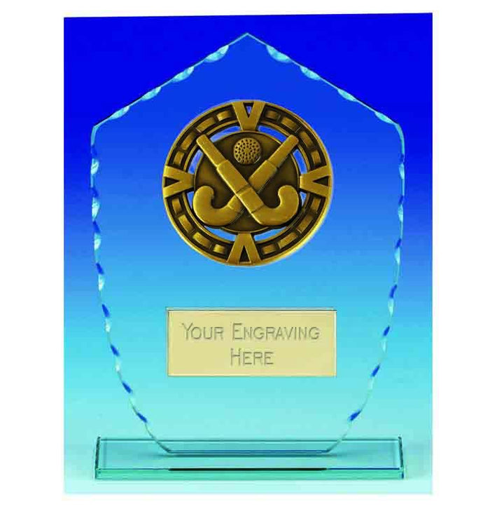 KB020 - Varsity Glass Hockey / Lacrosse Trophy (3 Sizes)