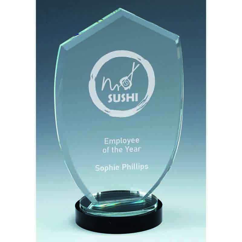 KJ020 - Stage Apex Jade Glass Award