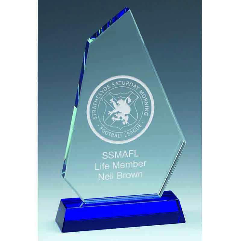KM084 - Sapphire Paragon Glass Award
