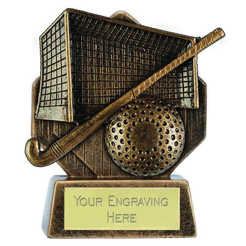 Pocket peak hockey / lacrosse trophy