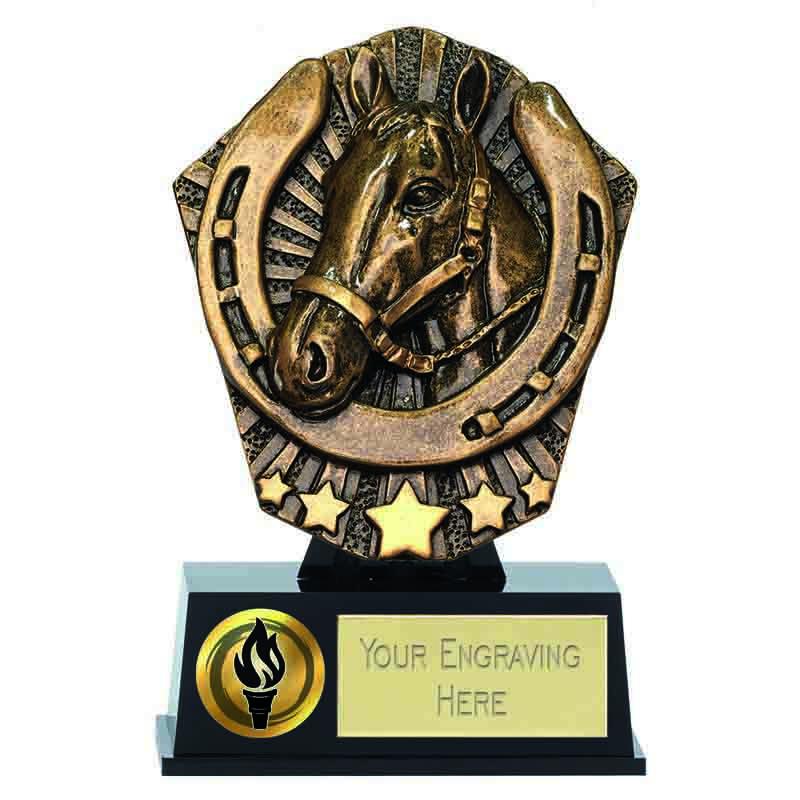 PK211 - Mini Cosmos Horse Racing Trophy