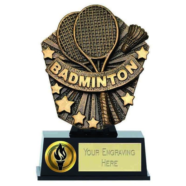 PK219 - Mini Cosmos Badminton Trophy