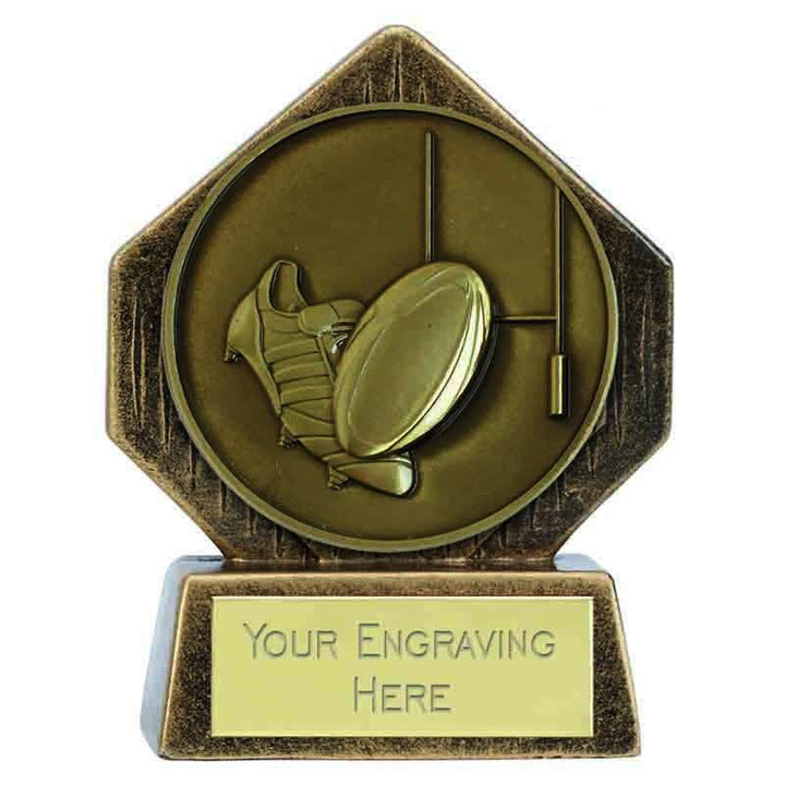 PK533 - Micro Rugby Trophy (8cm)