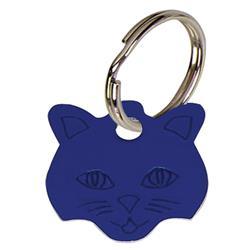 PT009BL - Blue Cat Pet Disc 23mm