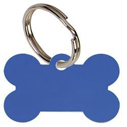 PT010BL - Blue Bone Pet Tag