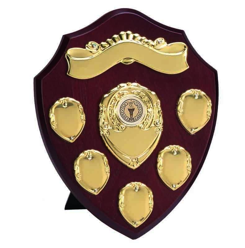 W277GA - 8" Gold Triumph Annual Shield