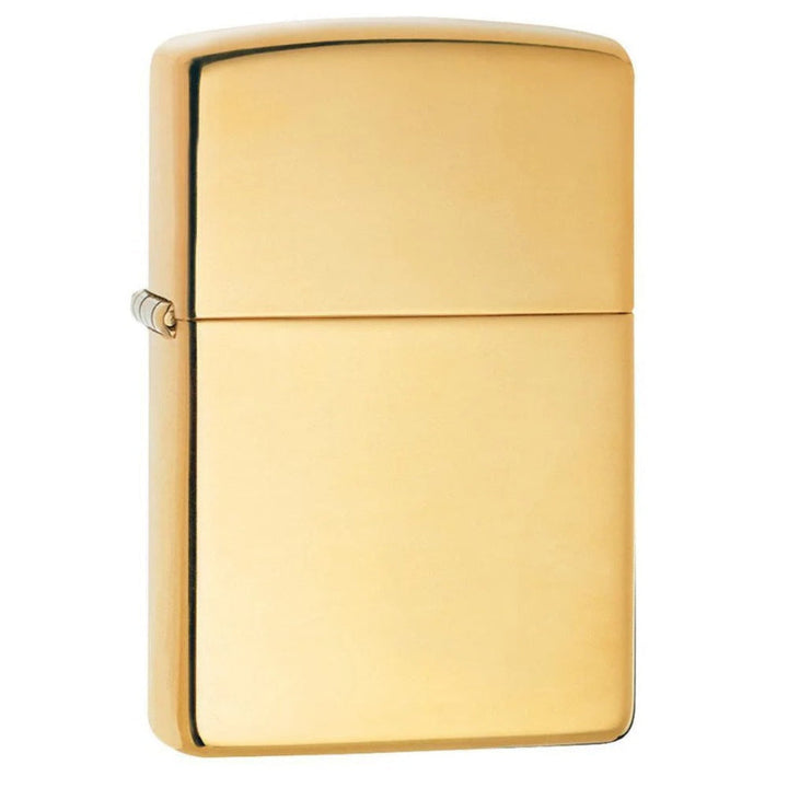 254B - Classic high polish brass Zippo lighter