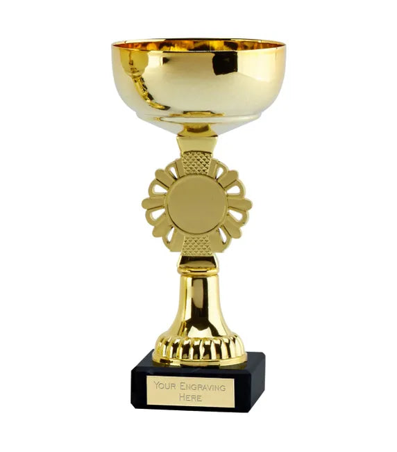 325 - Gold Shield Presentation Cup (2 Sizes)