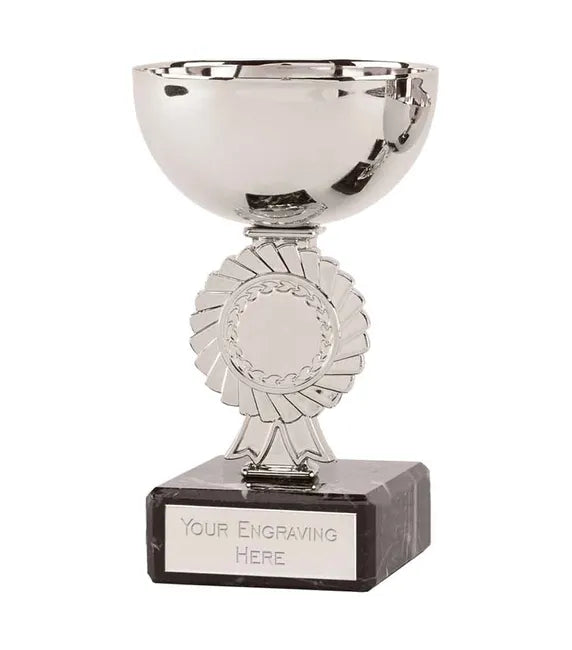 556 - Rosette Silver Presentation Cup (3 Sizes)