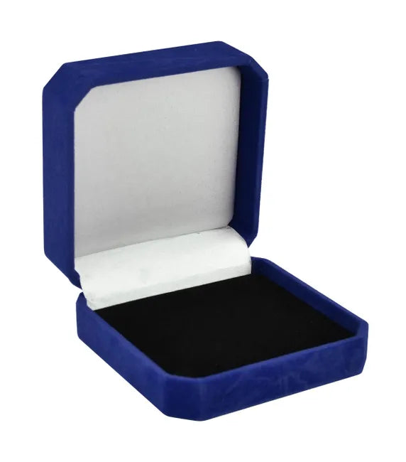 Blue Velvet Medal Case