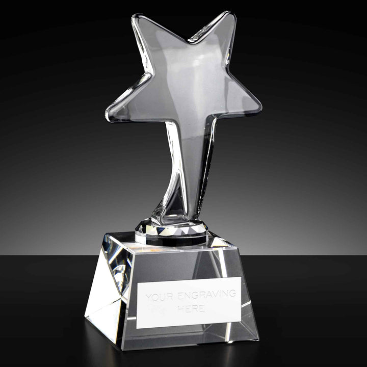 KK003 - Ice Star Crystal Glass Award (2 Sizes)