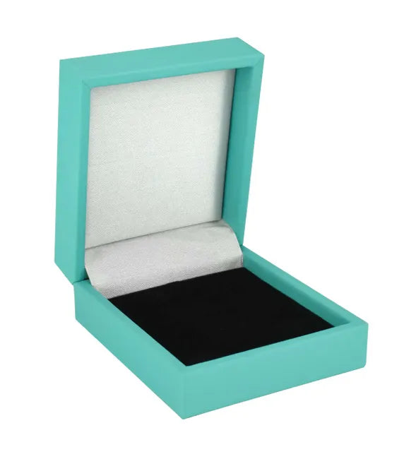 Medium Teal Satin Medal Box