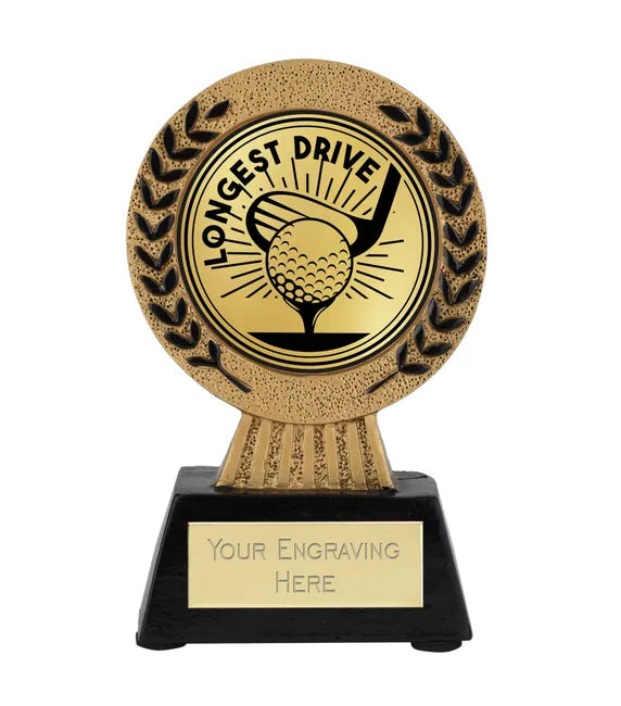 Gold Laurel Hero Golf Longest Drive Classic Award