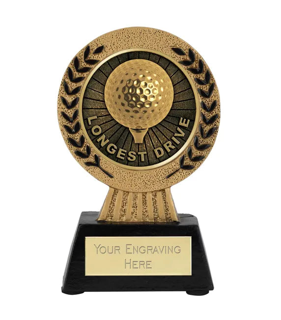 Gold Laurel Hero Golf Longest Drive Award